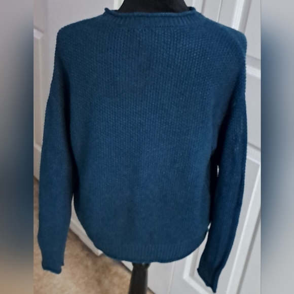 Jessica Simpson Dark Green Knit Sweater - Picture 3 of 7